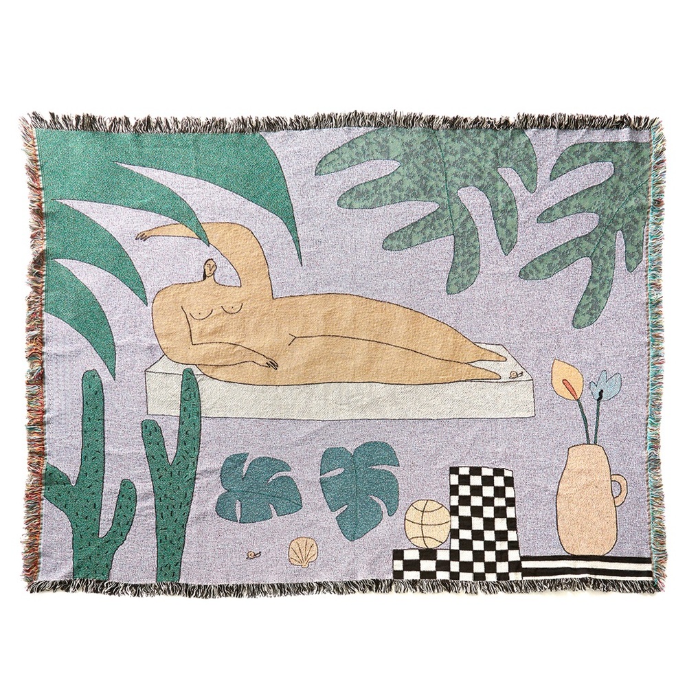 BFGF Woven Blanket - Clay Court